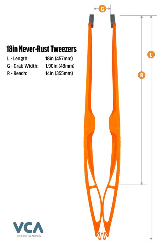 18in Never-Rust Tweezers